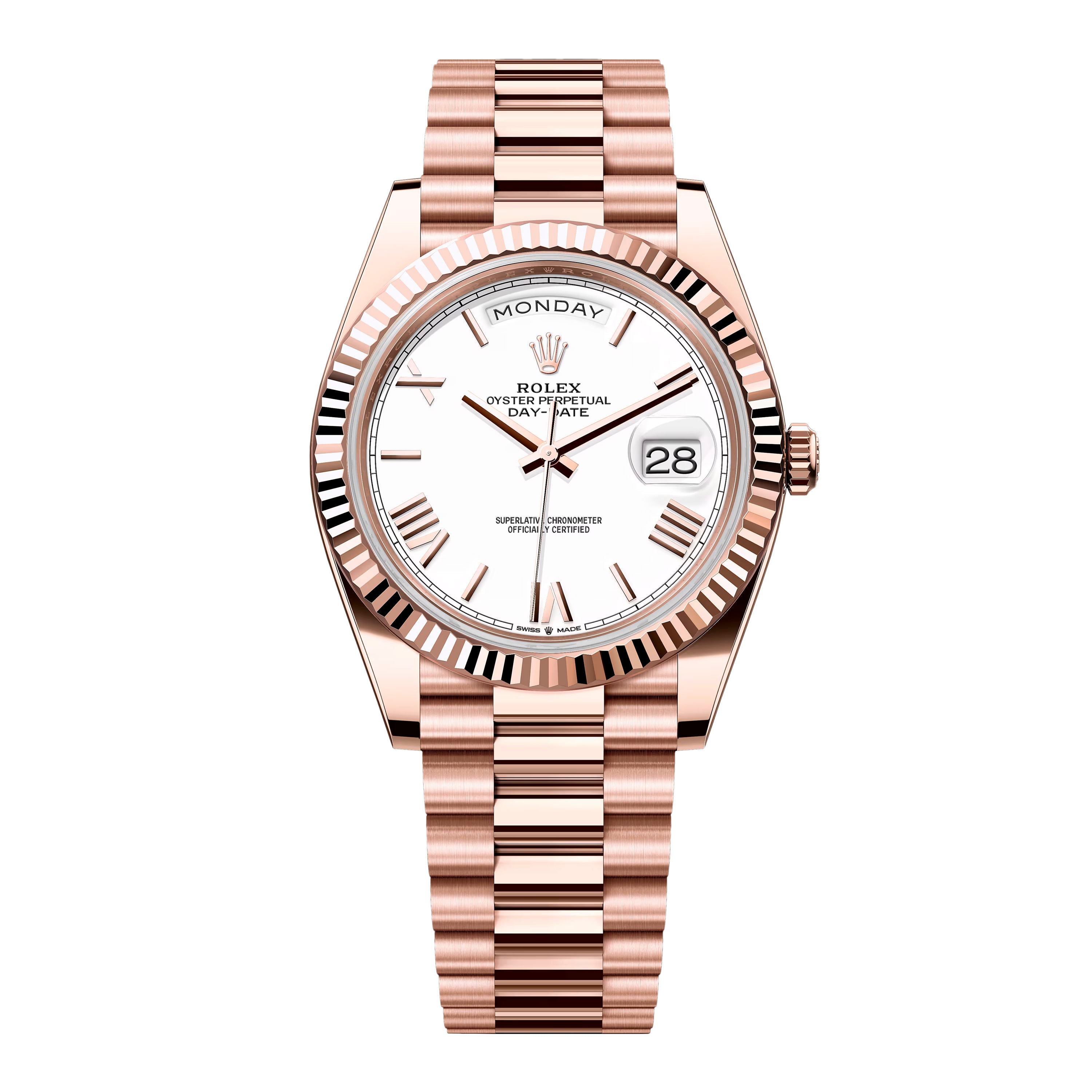 Rolex Day-Date 228235 White Dial Mens Watch Box Papers | – Phigora