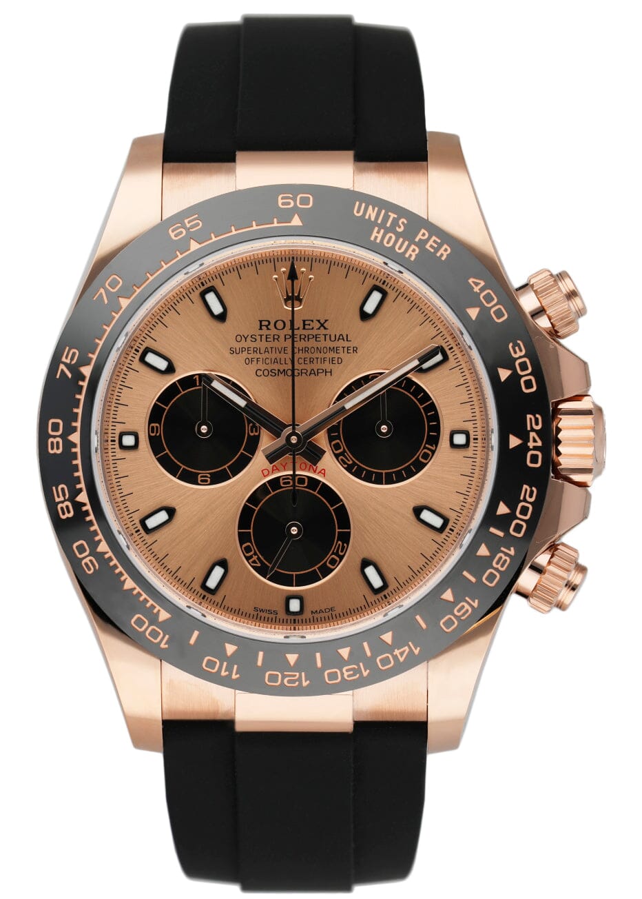 Rolex Daytona 116515LN 18K Rose Gold Pink Dial Mens Watch Box