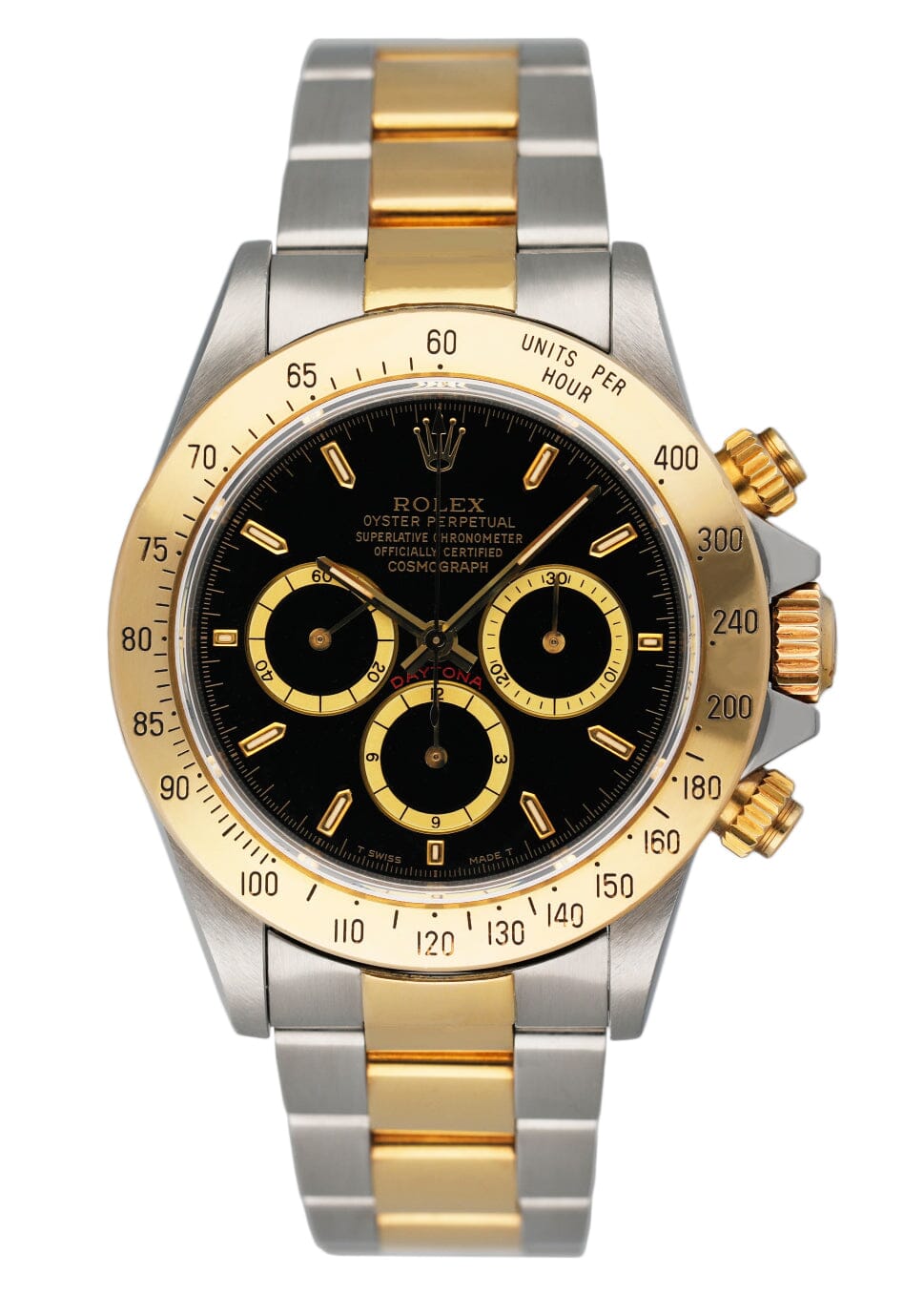 Rolex Daytona 16523 Zenith Black Dial 