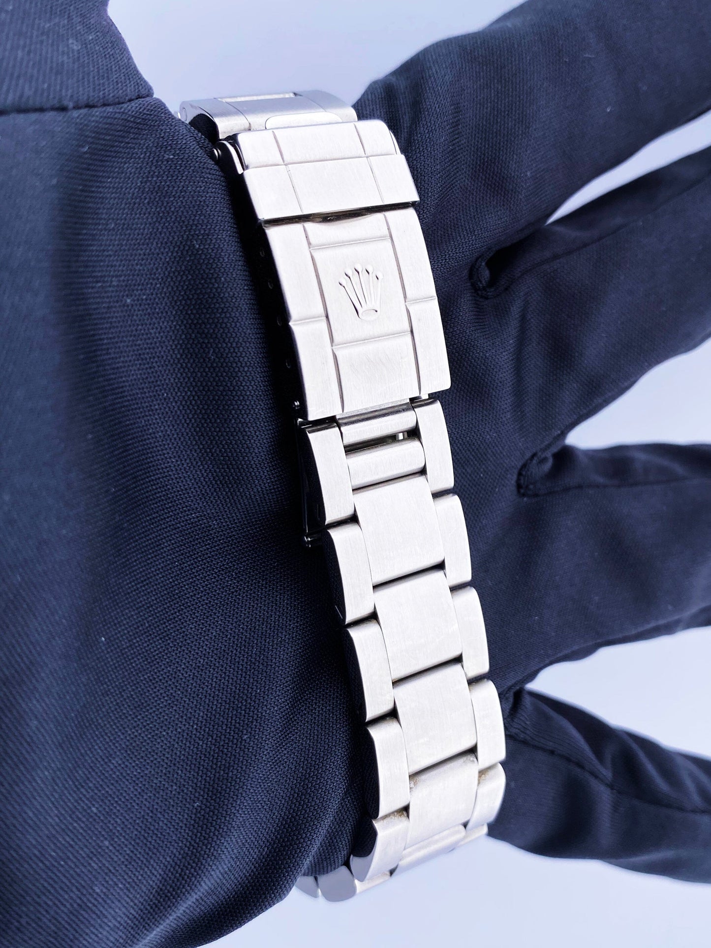 Rolex Explorer II 16570 White Dial Engraved Rehaut Mens Watch - Wristwatch