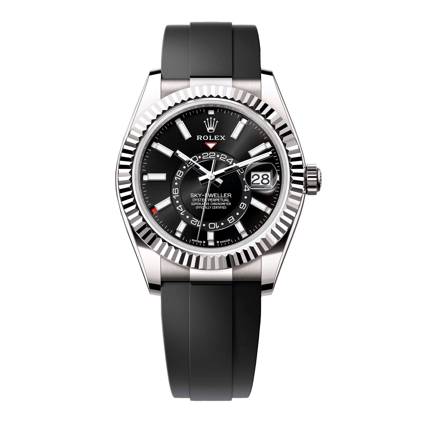 Rolex Sky-Dweller 336239 Black Dial Mens Watch Box Papers - Watches