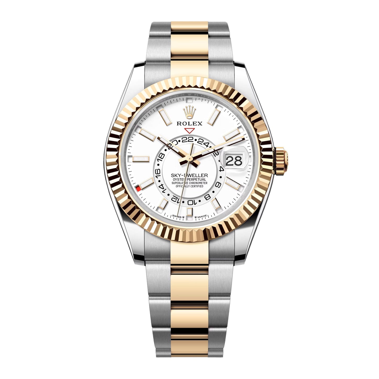 Rolex Sky-Dweller 336933 White Dial Mens Watch Box Papers - Watches