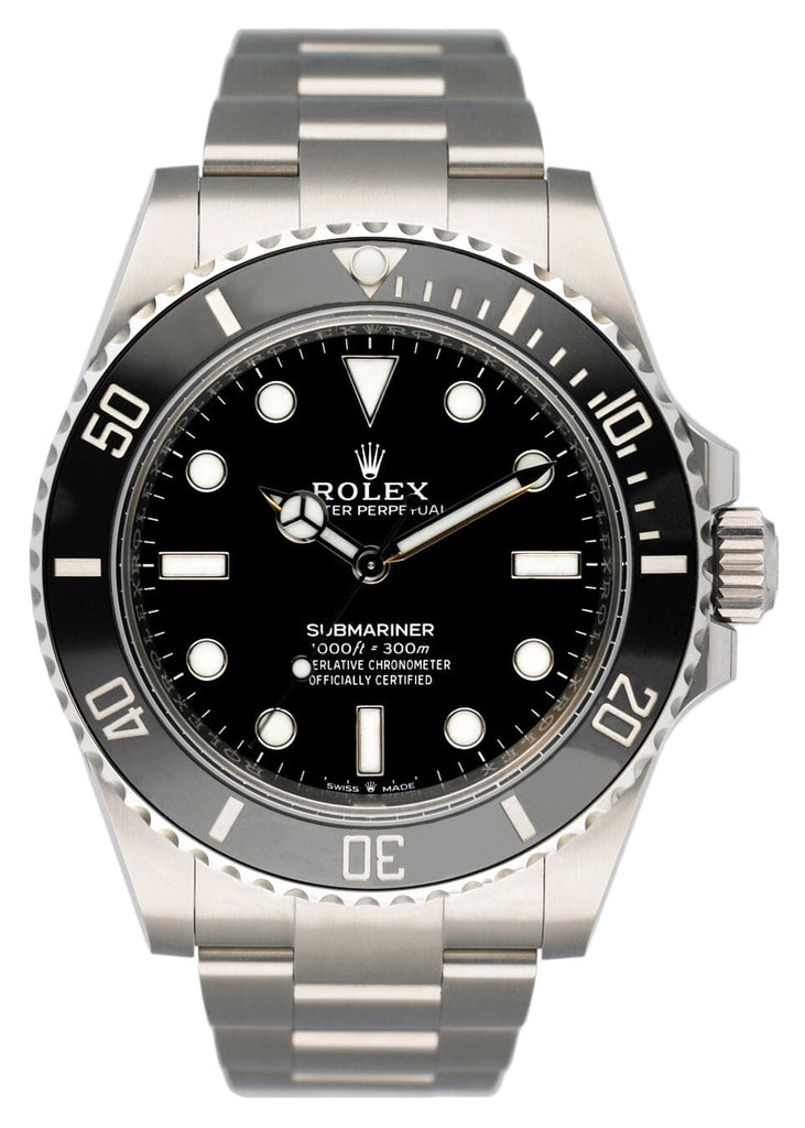 Rolex Submariner 124060 Mens Watch Box Papers