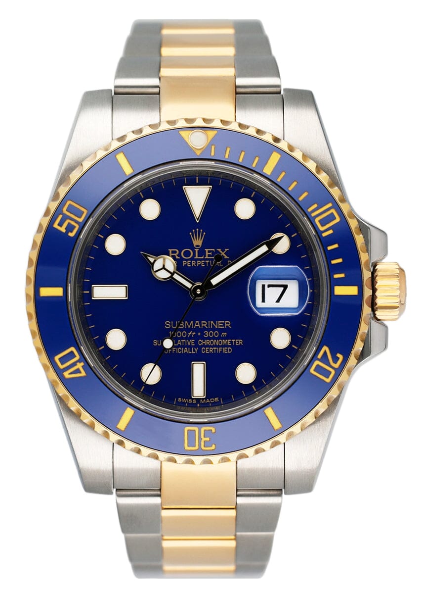 Rolex Submariner Date 116613LB Blue Dial Mens Watch Box – Phigora