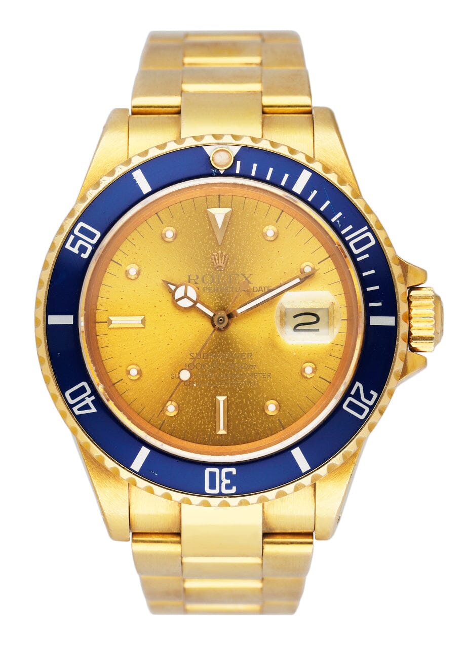 Rolex Submariner Date 16808 Tropical Nipple Dial Mens Watch – Phigora