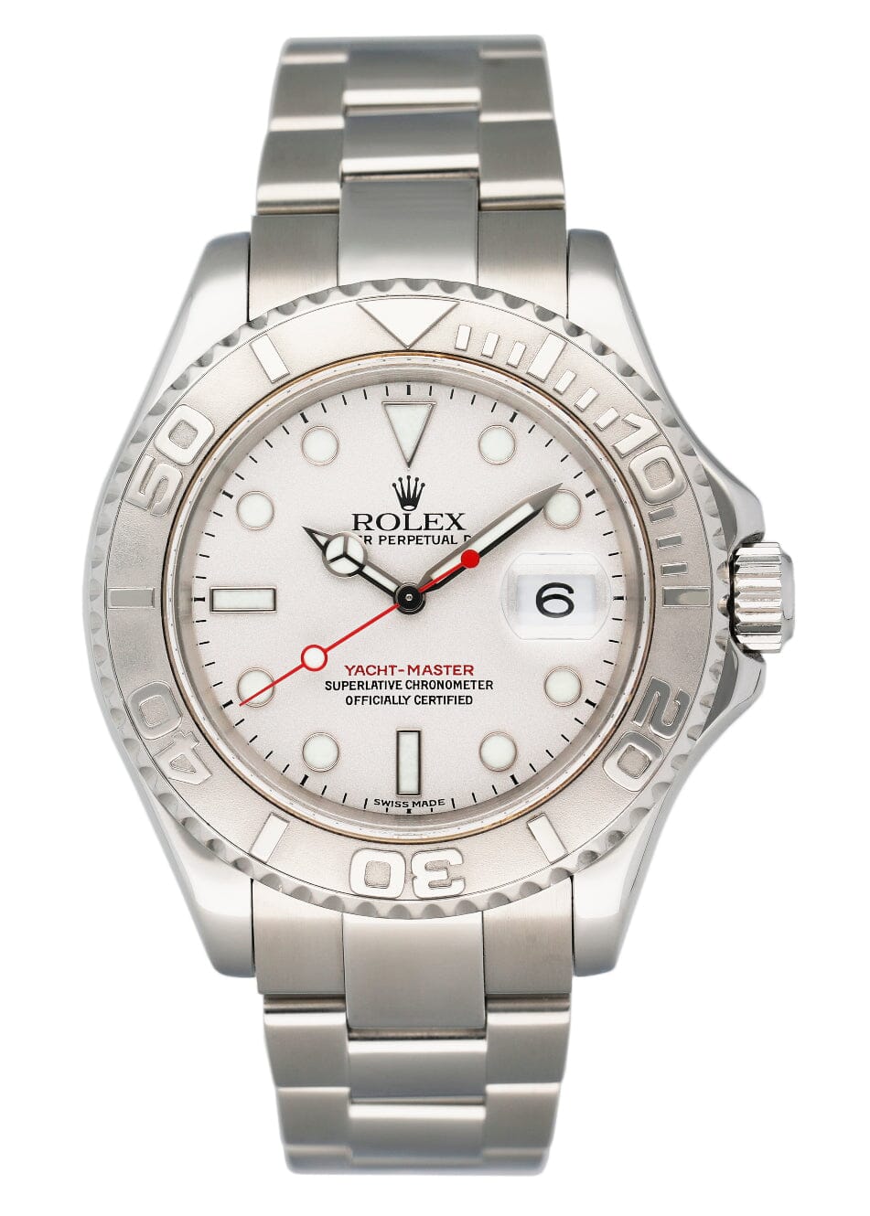 Rolex Yacht Master 16622 Platinum Bezel Mens Watch – Phigora