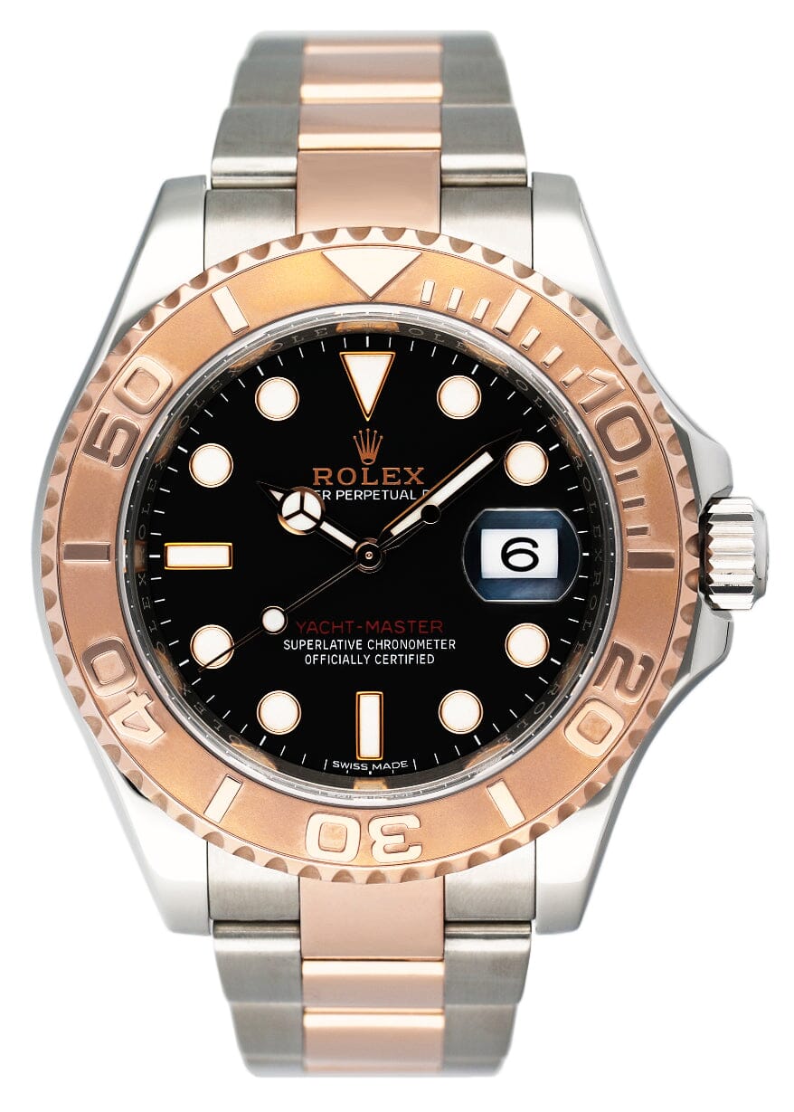 Rolex Yacht-Master 40 116621 Black Dial Mens Watch Box Papers