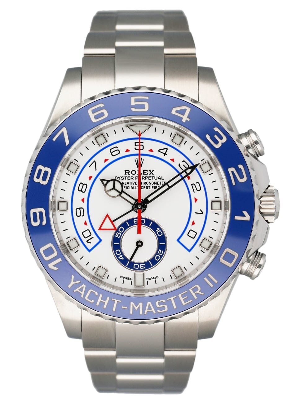 Rolex Yacht-Master II Steel Mercedes Hands 116680 Mens – Phigora