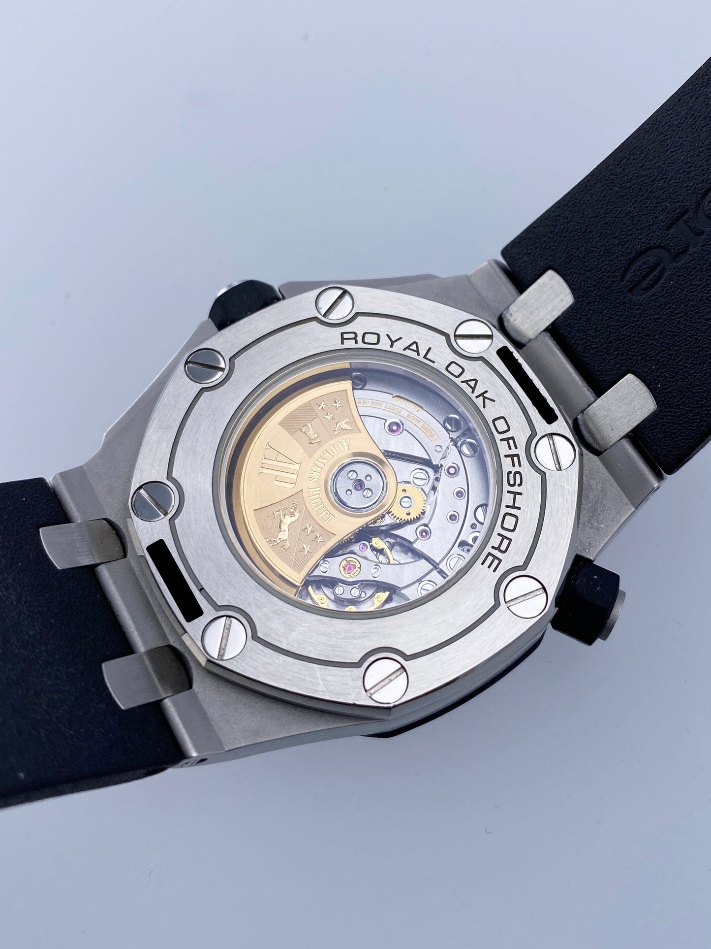 Audemers Piguet Royal Oak Offshore Diver 15710ST Silver Dial Mens Watch