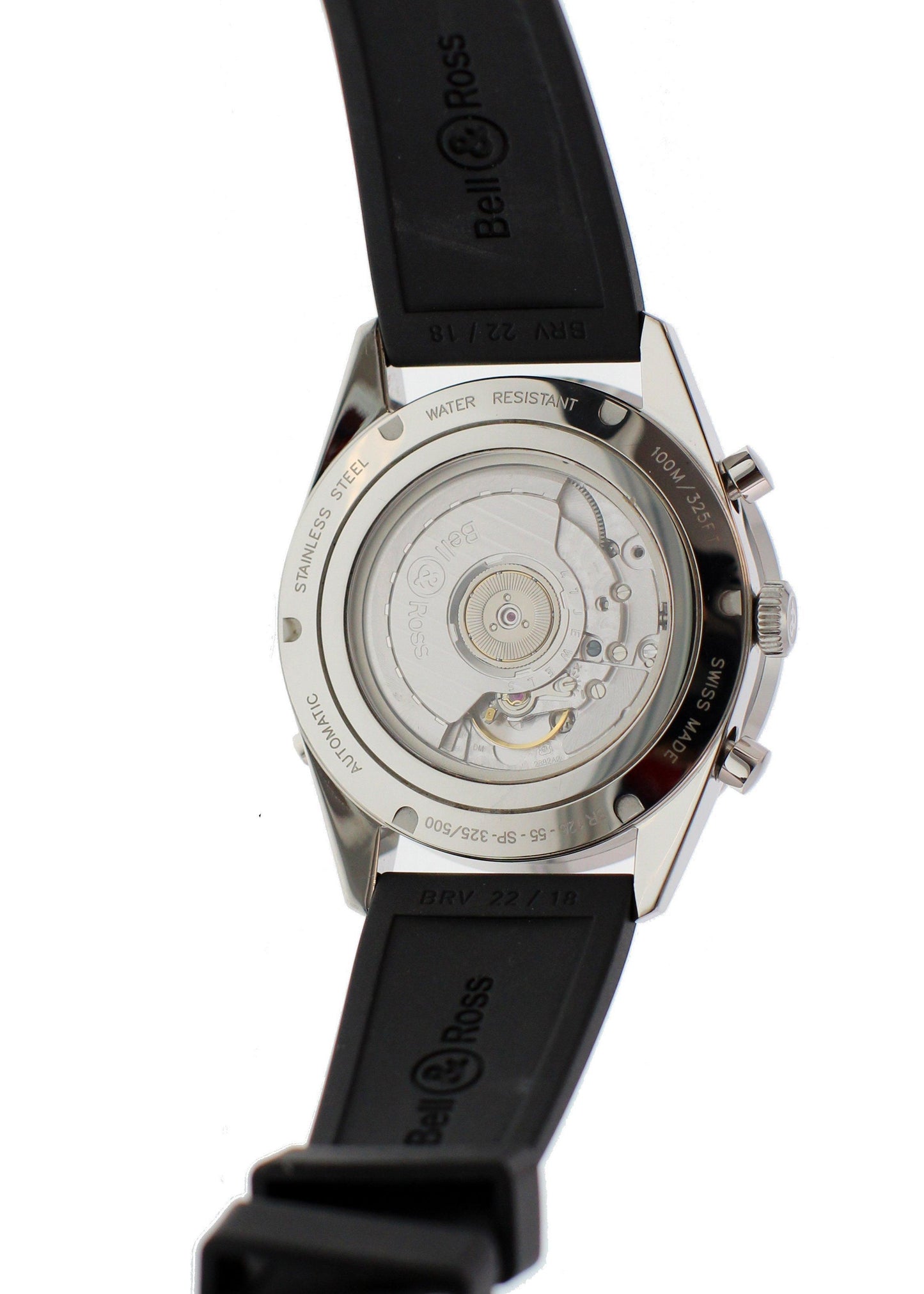 Bell And Ross Vintage Sport BR-126-55-SP GMT Flyback Men’s Watch Box Papers - Wristwatch