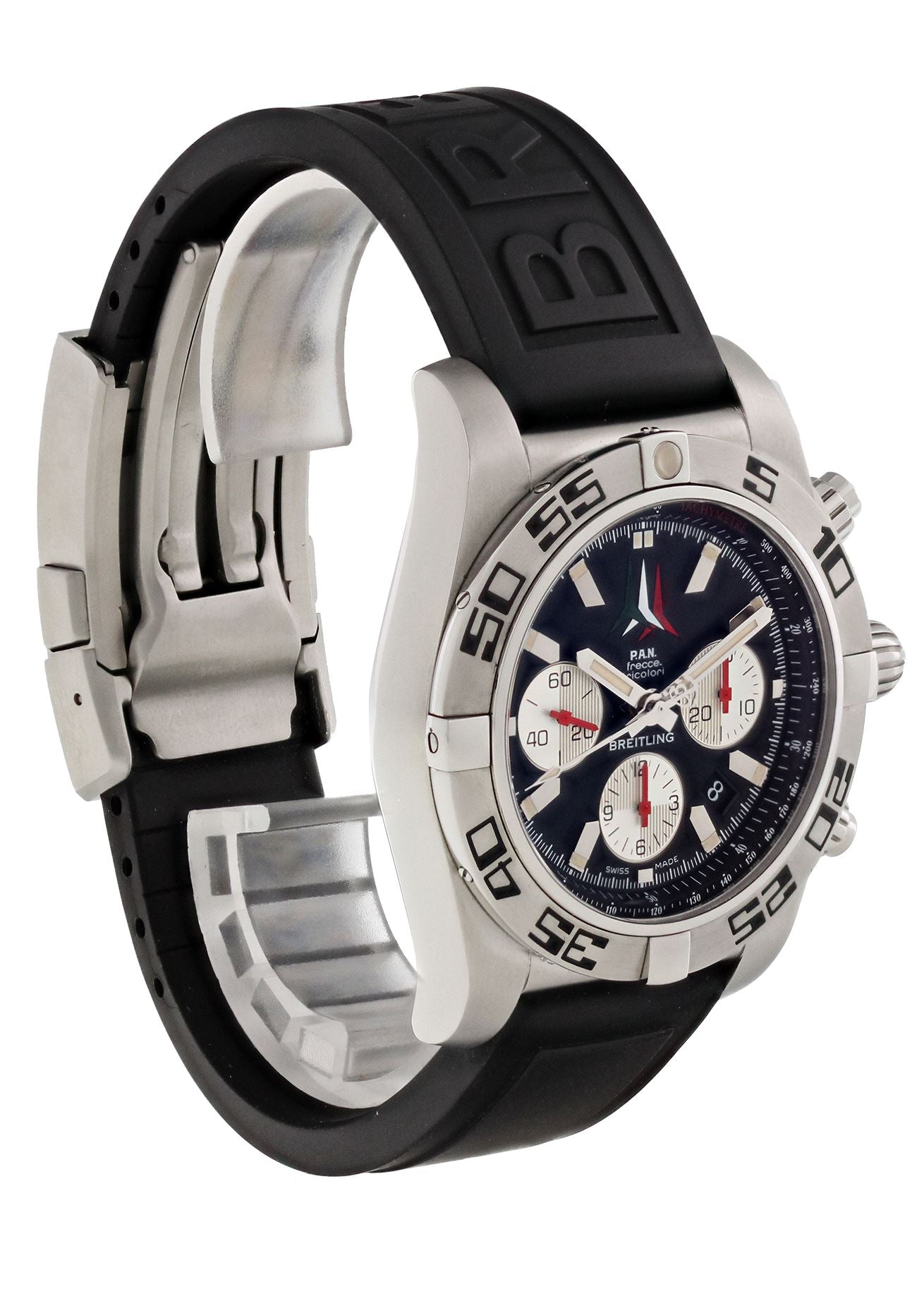 Breitling Chronomat AB0110 P.A.N Frecce Tricolore Mens Watch - Wristwatch