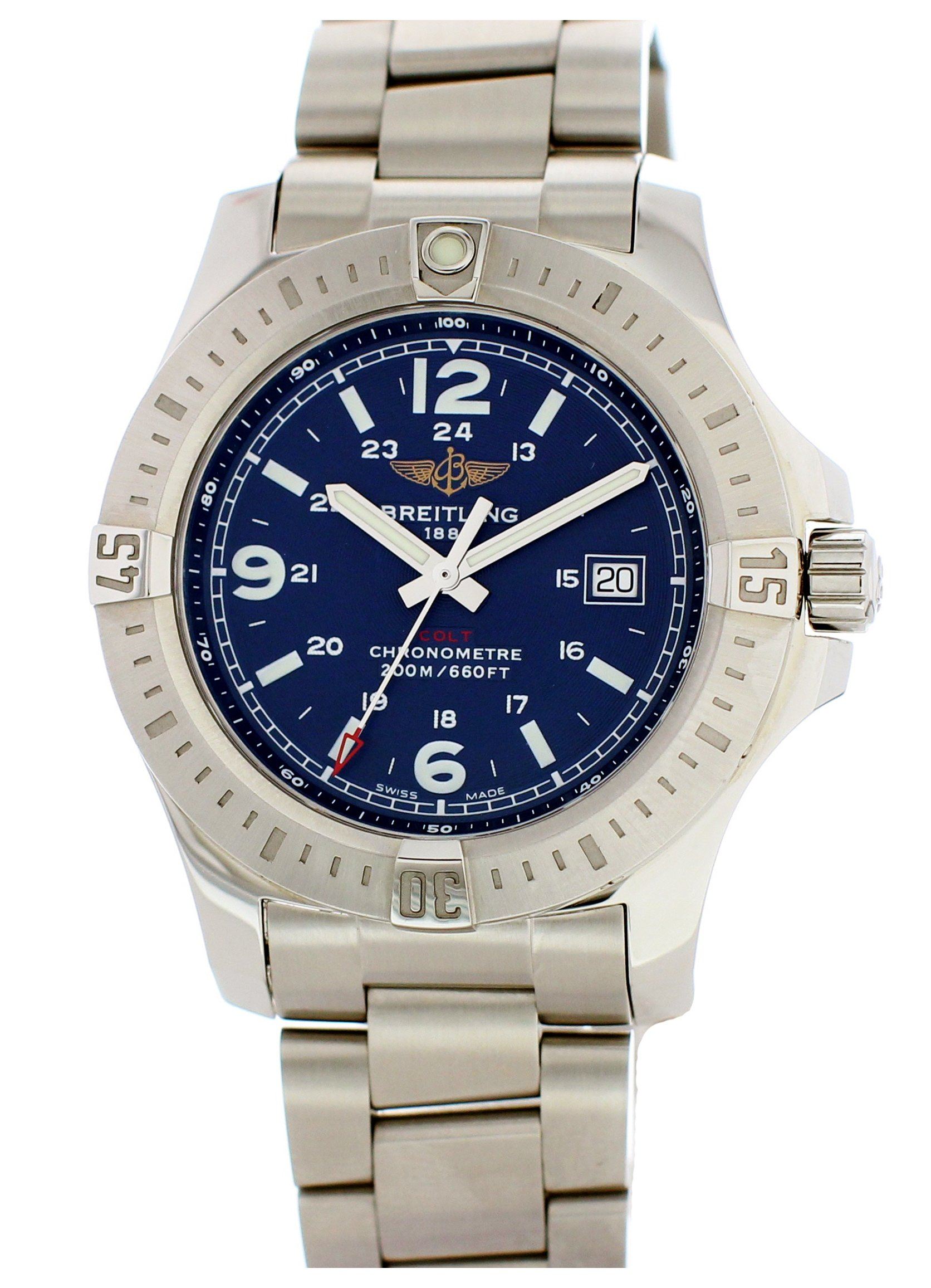 Breitling Colt Quartz Chronometer A17388 Mens Watch Box – Phigora