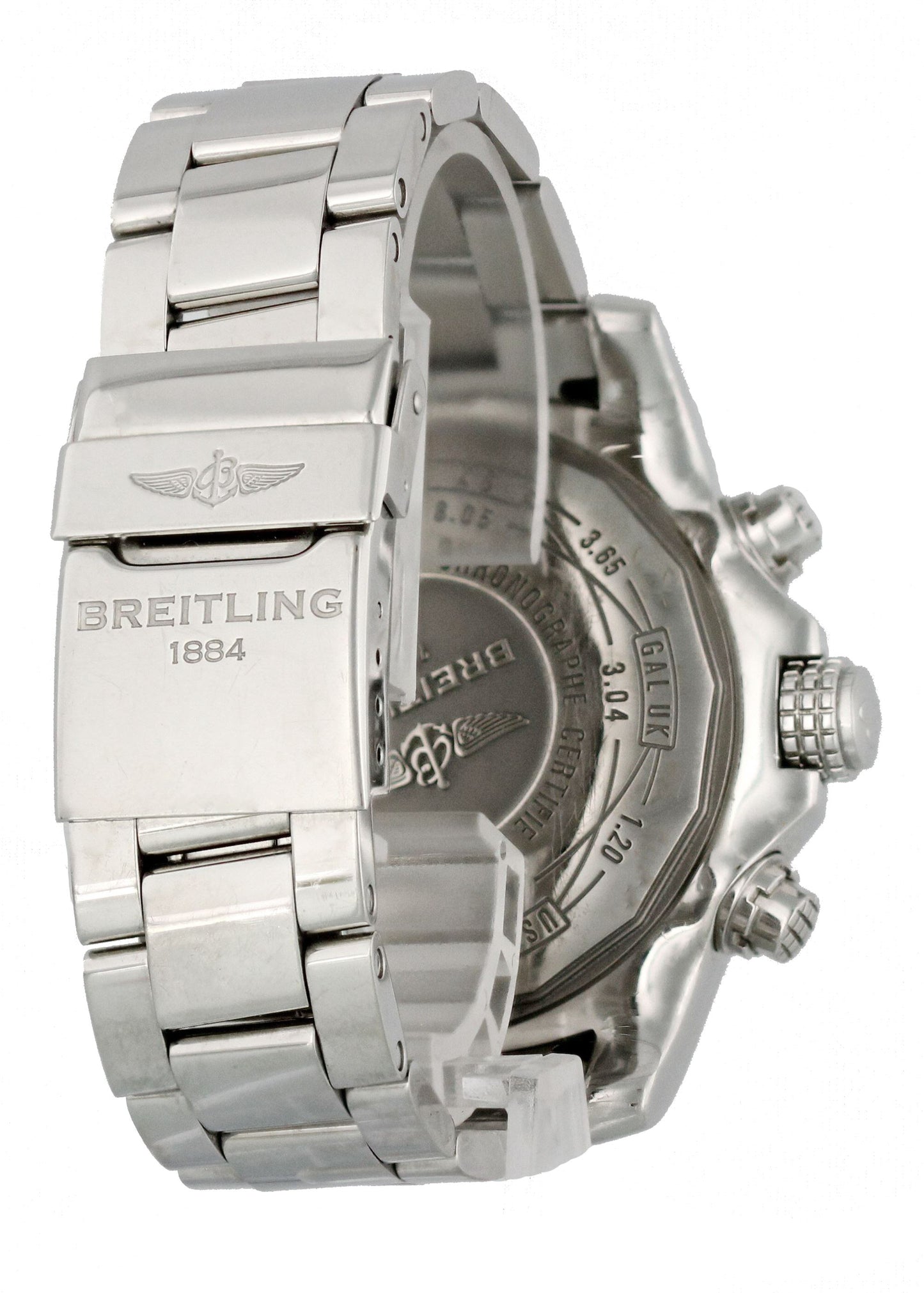 Breitling Super Avenger II A13371 Men Watch Original Papers