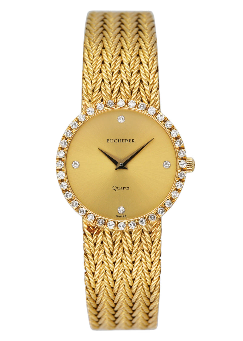 Watch Bucherer News Bucherer 18K Yellow Gold Diamond Dial