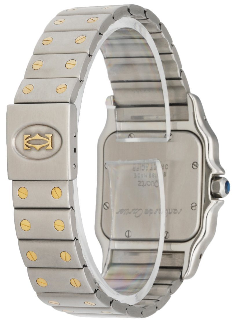 Cartier 29mm Santos Galbee Two Tone Ladies Watch