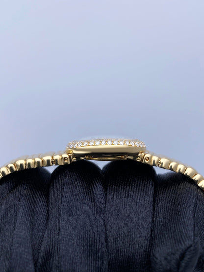 Cartier Baignoire WB5094D8 Diamond 18K Yellow Gold Ladies Watch