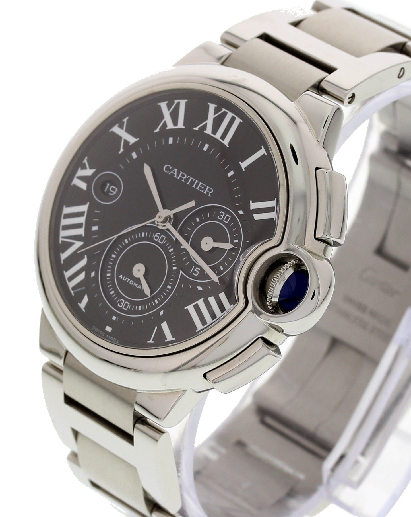 Cartier Ballon Bleu Chronograph W6920077 / 3109 - Wristwatch