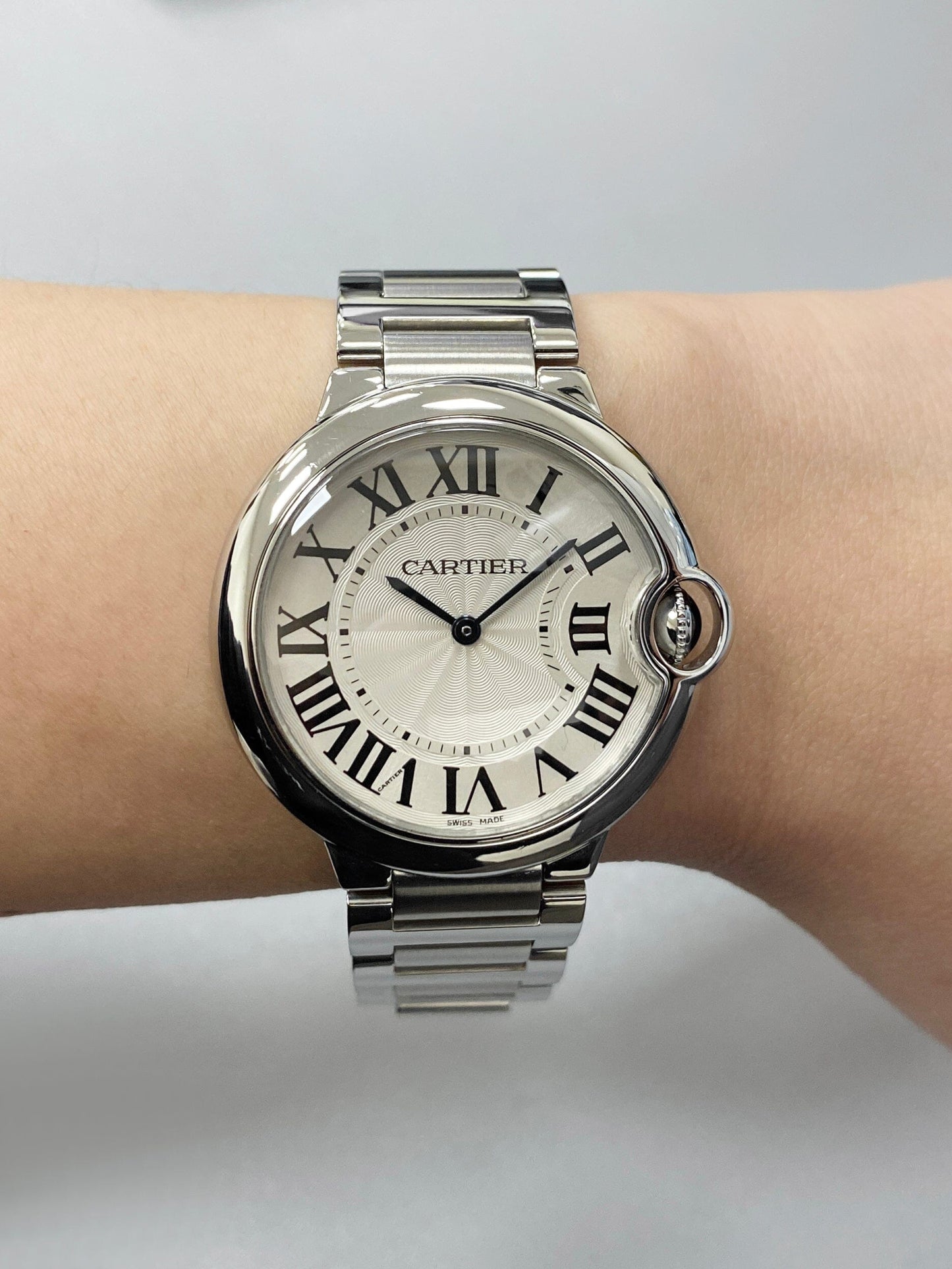 Cartier Ballon Bleu W69011Z4 Stainless Steel Watch - Watches