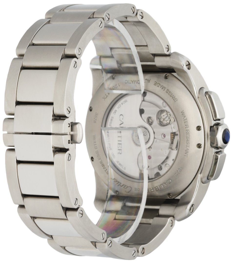 Cartier Calibre 3578 Chronograph Stainless Steel Men’s Watch - Wristwatch