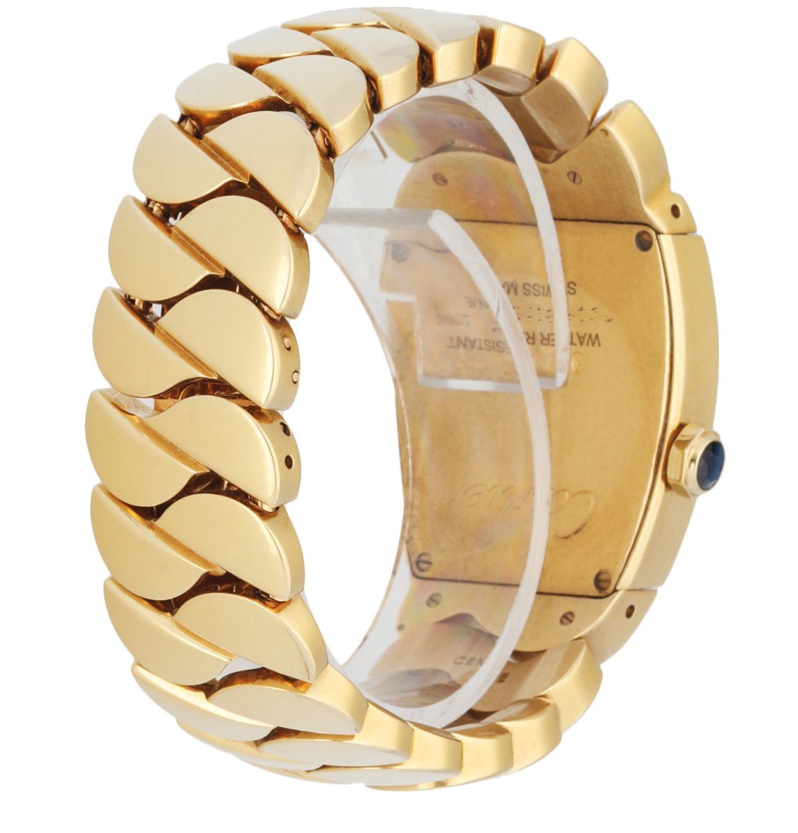 Cartier La Dona 2836 18K yellow Gold Ladies Watch Box & Papers - Wristwatch