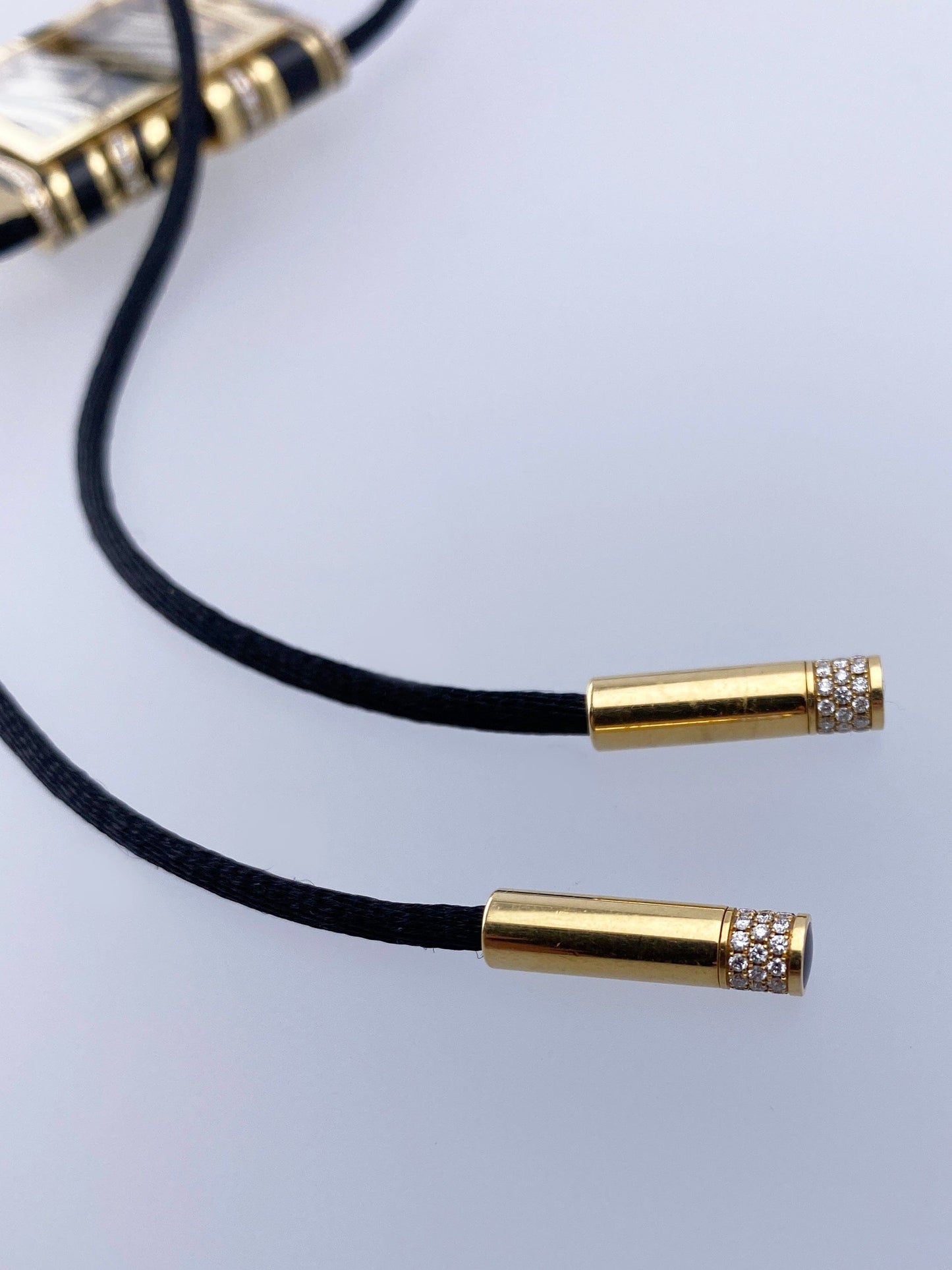 Cartier LIBRE FÉLINE WJ302771 Diamond Yellow Gold Enamel Necklace Watch