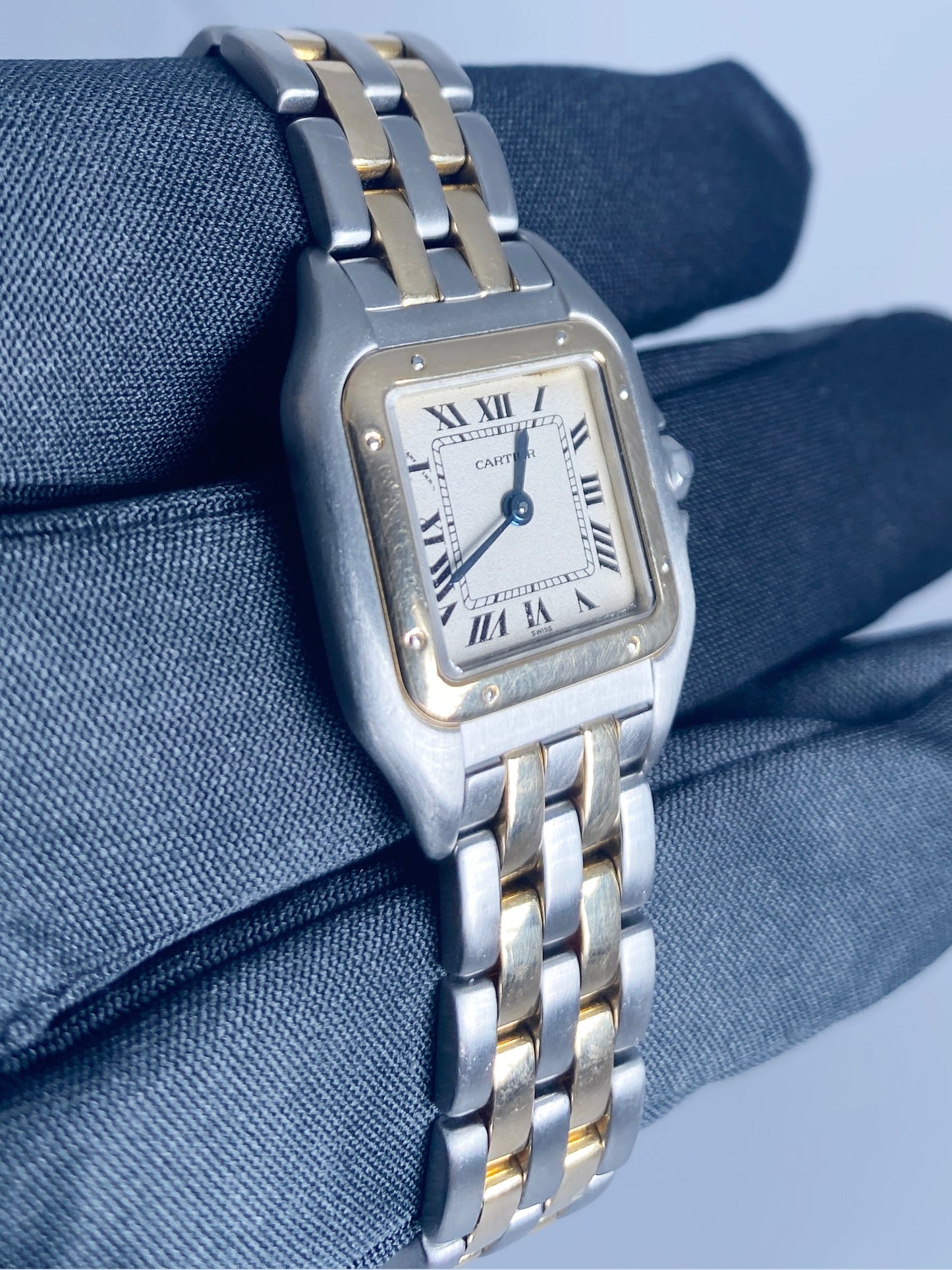 Cartier Panthere 1057917 Two Rows Ladies Watch