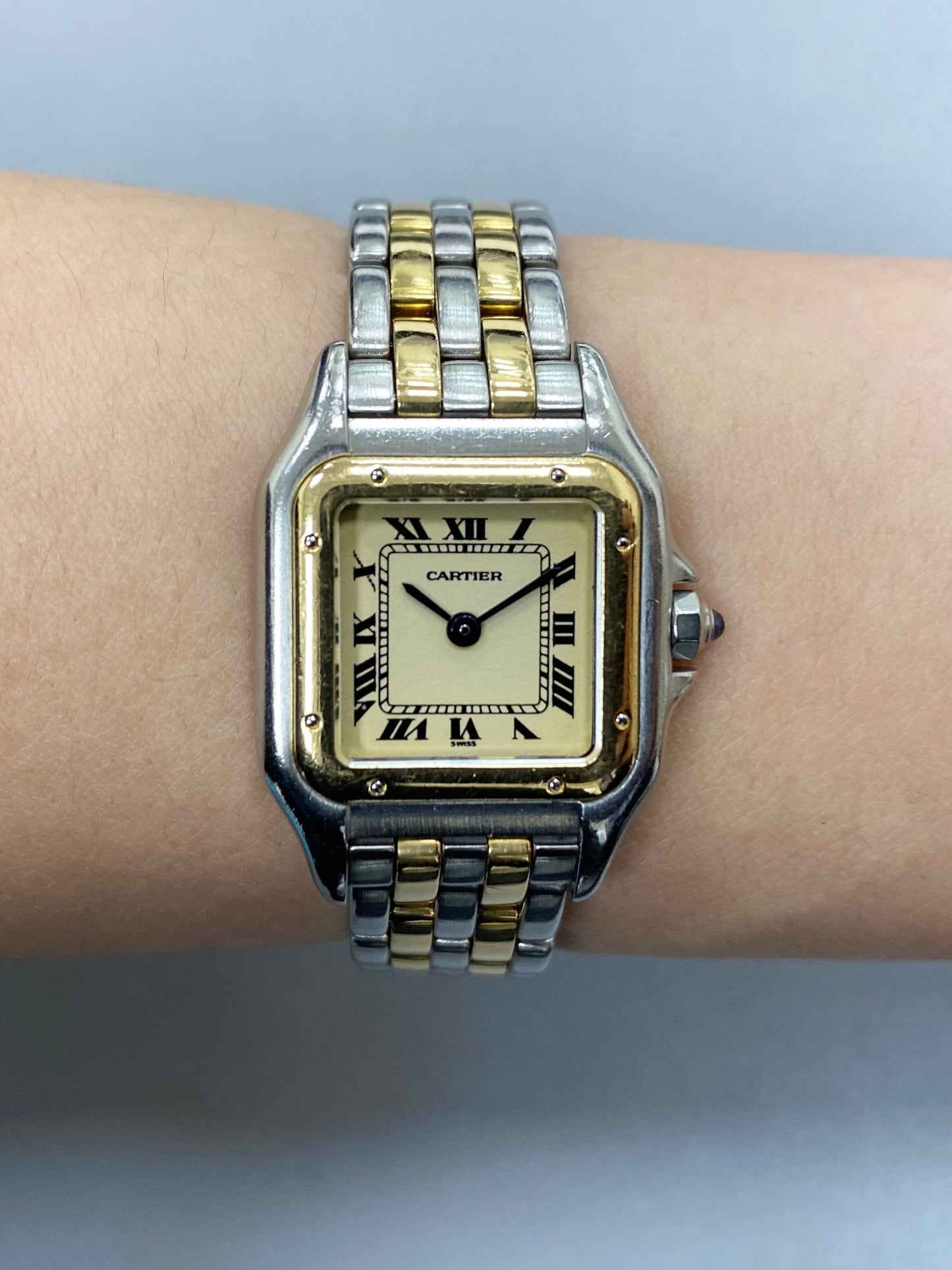 Cartier Panthere 1057917 Two Rows Ladies Watch