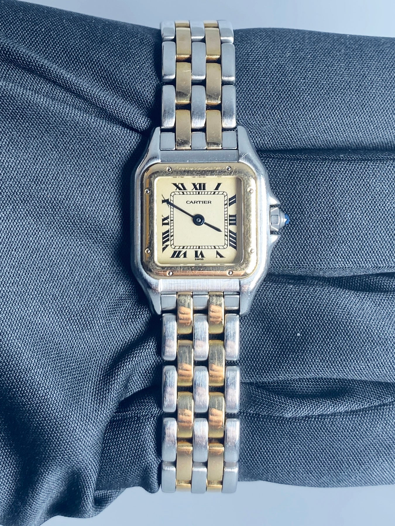 Cartier Panthere 1057917 Two Rows Ladies Watch