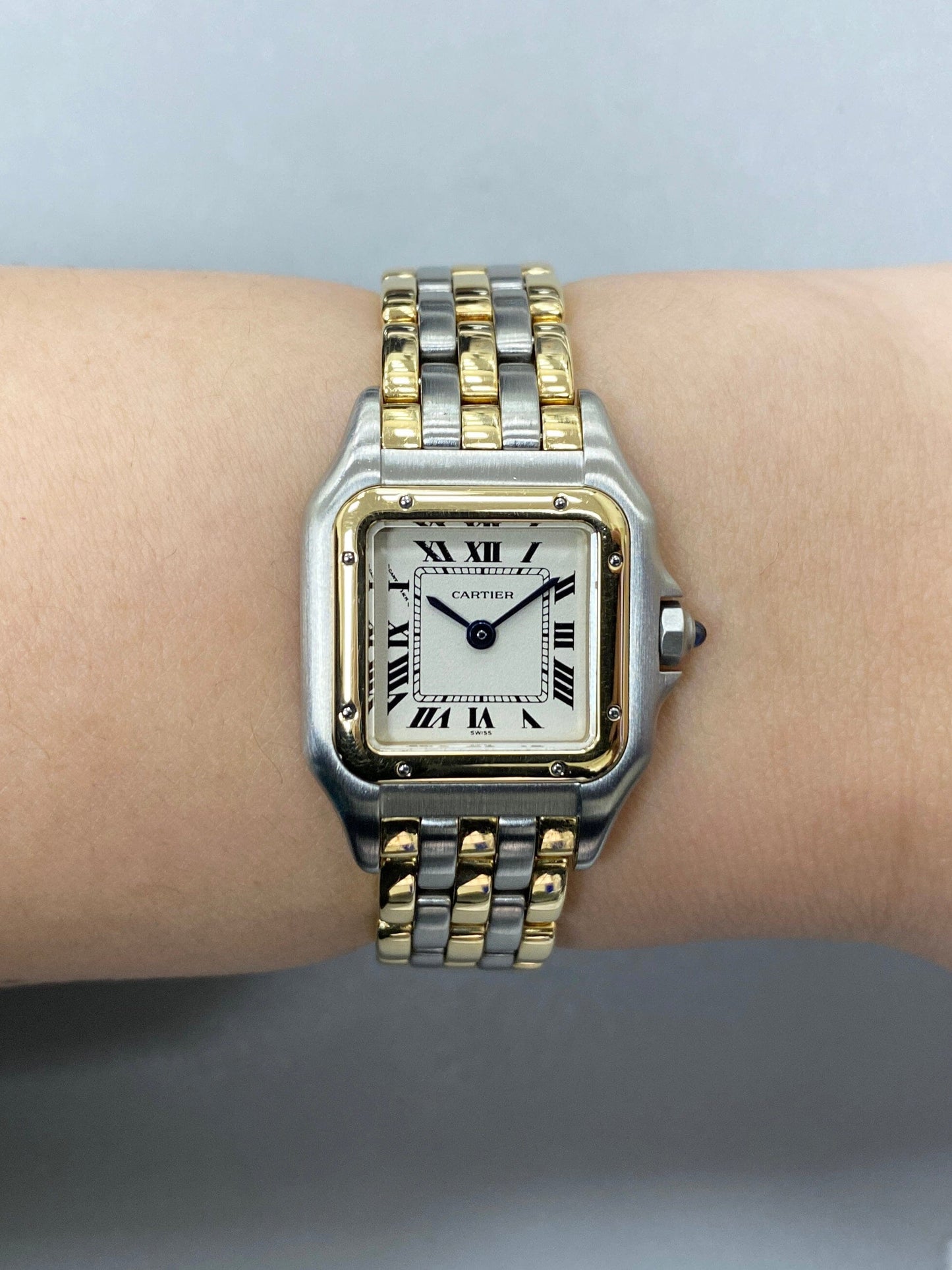 Cartier Panthere 1120 Three Row Ladies Watch - Wristwatch