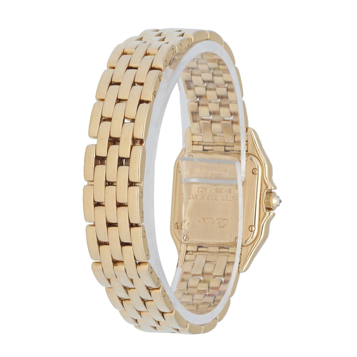 Cartier Panthere 1280 2 Rare Blue Lapis Dial Diamond Ladies Watch