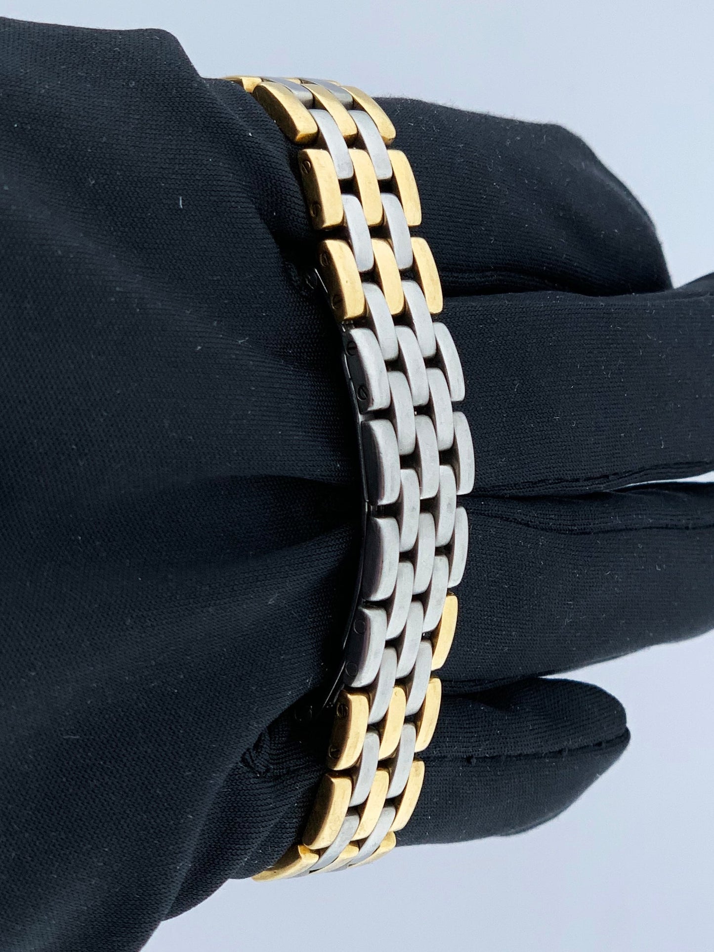 Cartier Panthere 166921 3 Row Gold Ladies Watch