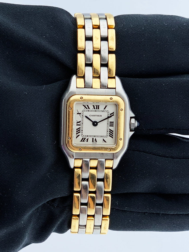 Cartier panthere 3 top row watch