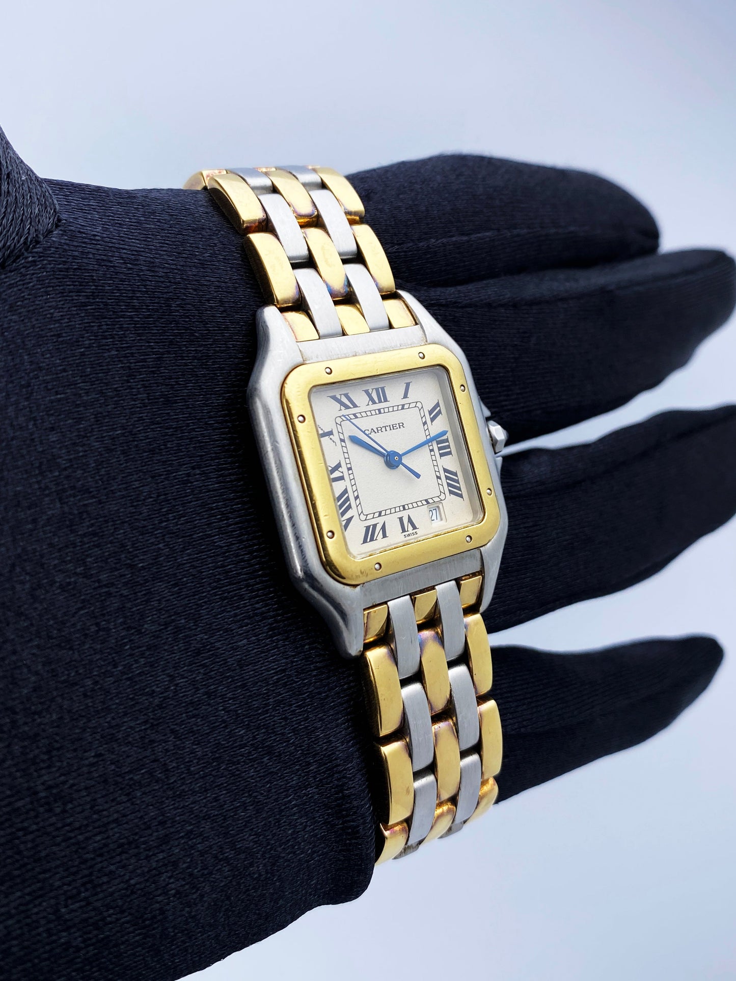 Cartier Panthere 187949 Three Row Midsize Ladies Watch