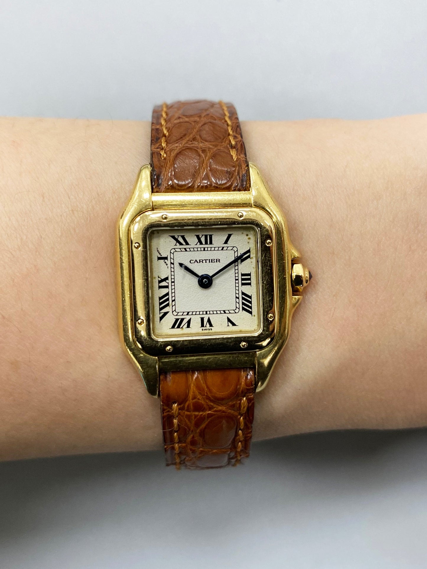 Cartier Panthere 8057929 18K Yellow Gold Ladies Watch - Wristwatch