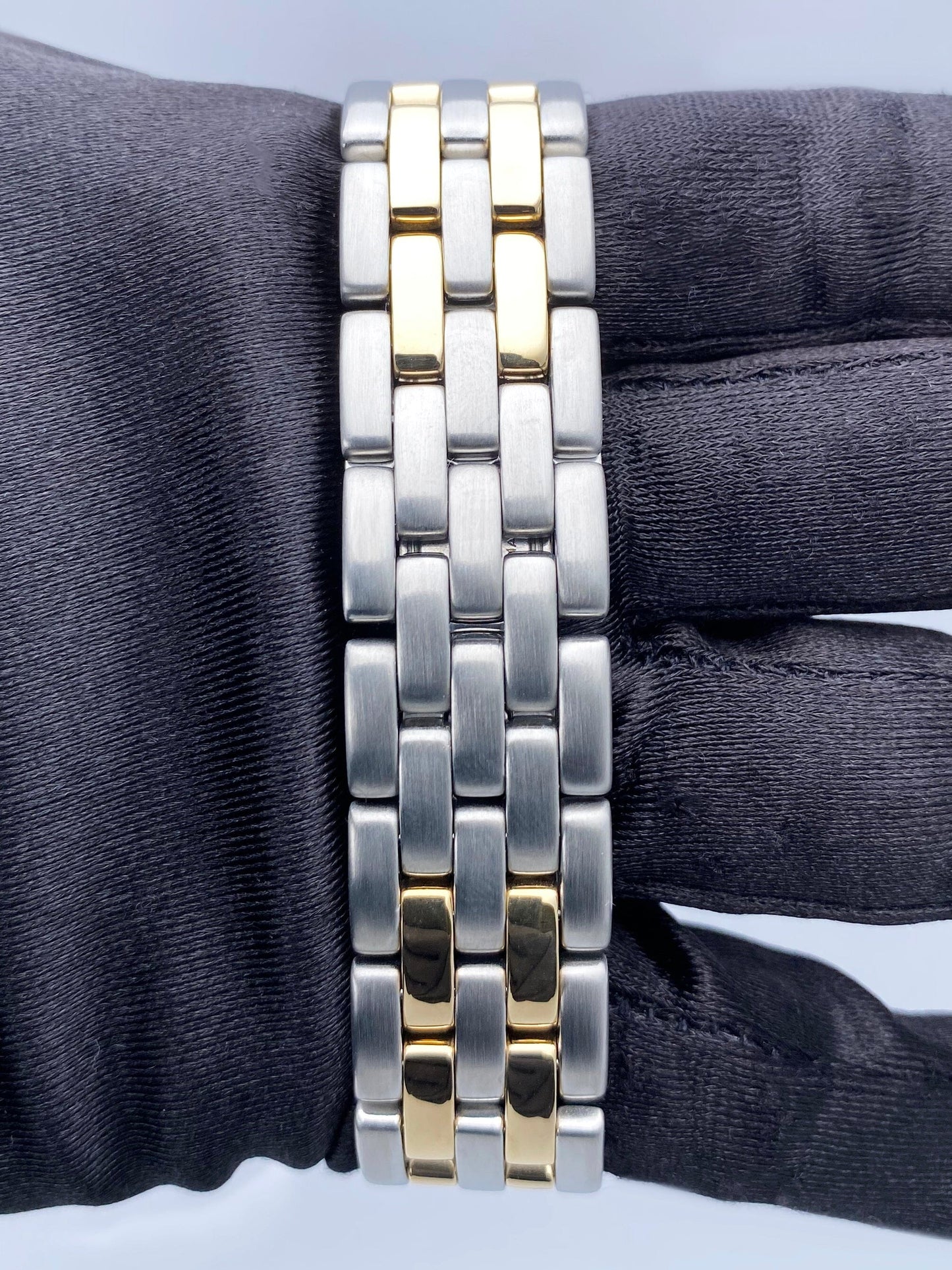 Cartier Panthere Jumbo Two Row Mens Watch - Wristwatch