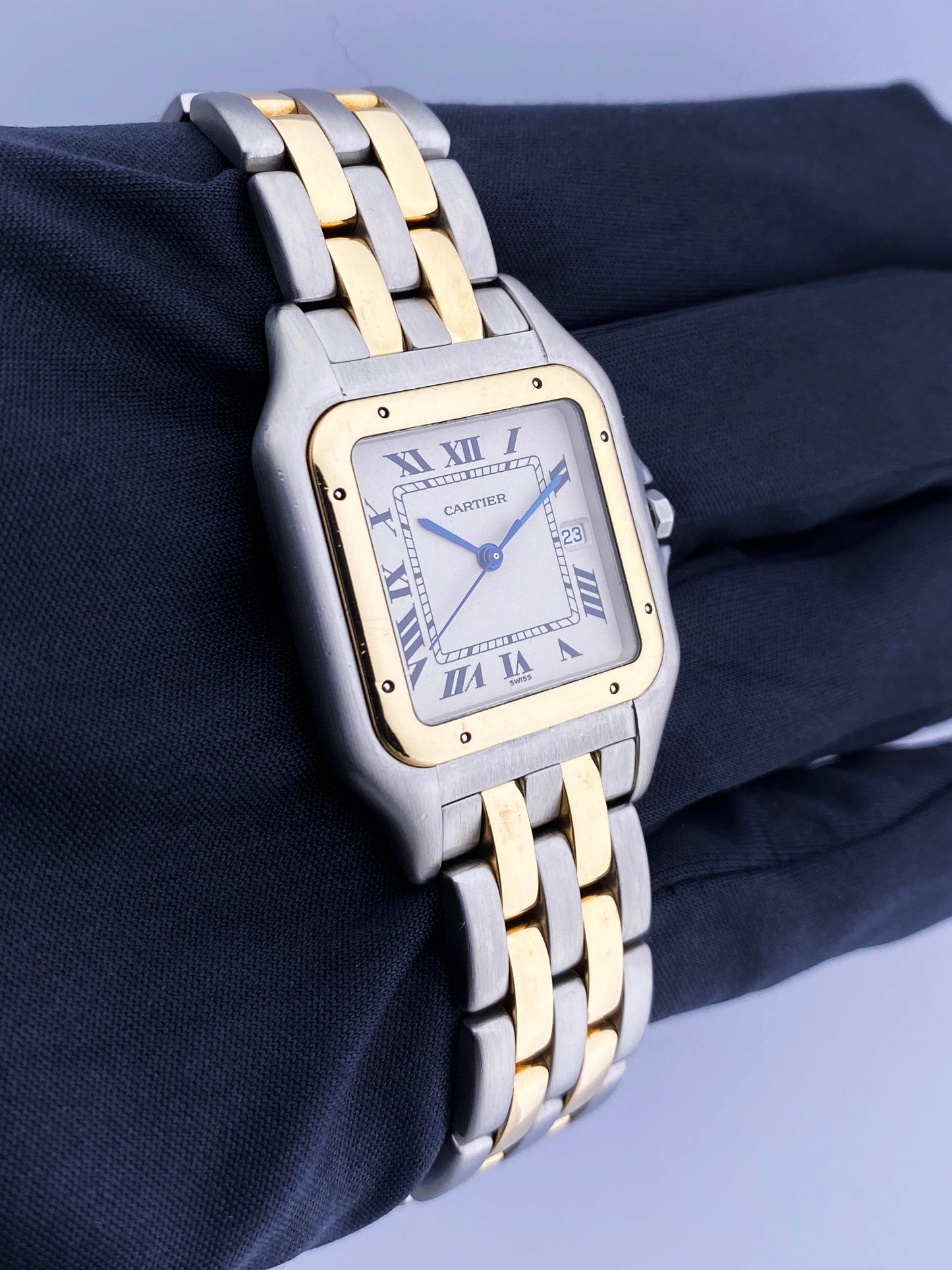 Cartier Panthere Large 187957 Two Tone Mens Watch