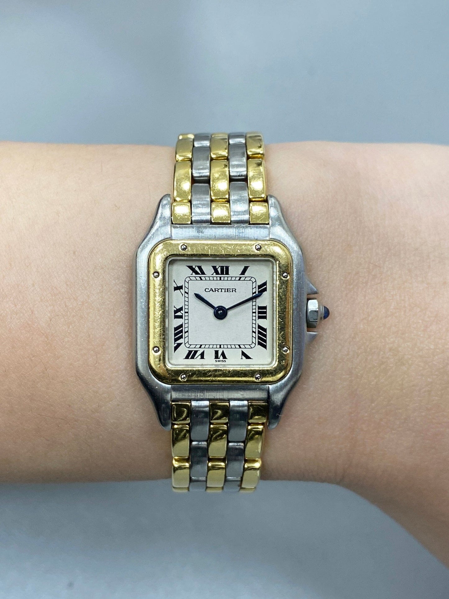 Cartier Panthere Three Rows Ladies Watch - Wristwatch