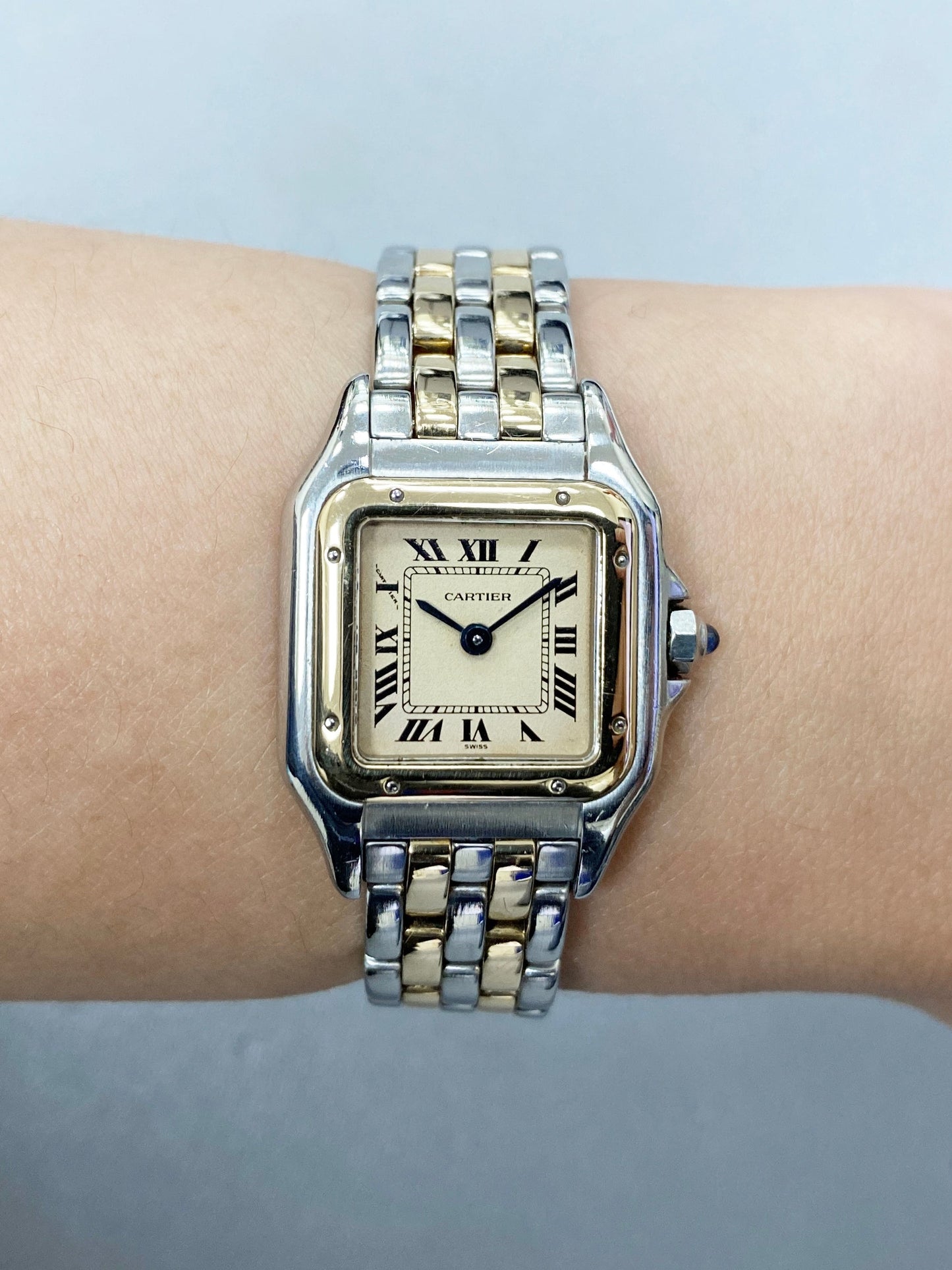 Cartier Panthere W25028B6 Two Rows Ladies Watch