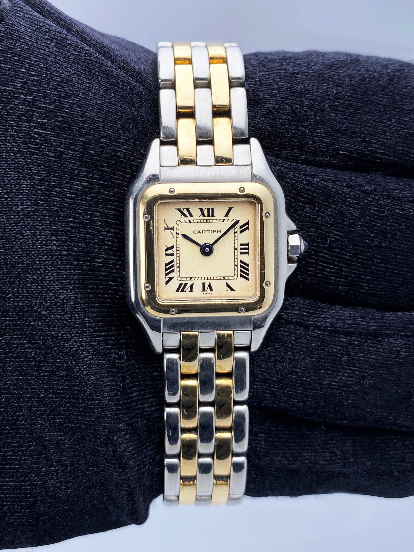Cartier Panthere W25028B6 Two Rows Ladies Watch