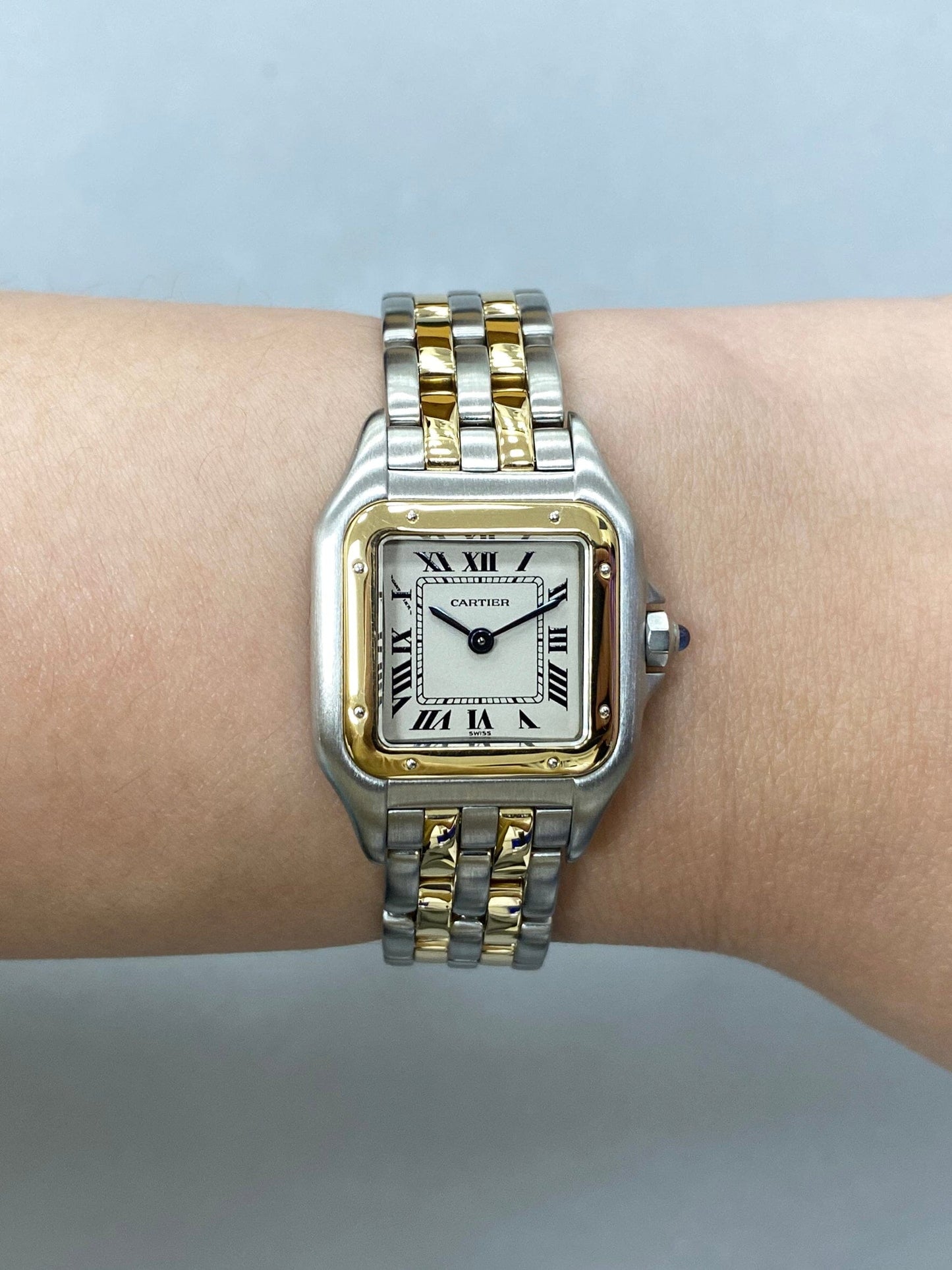 Cartier Panthere Two Rows Ladies Watch - Wristwatch
