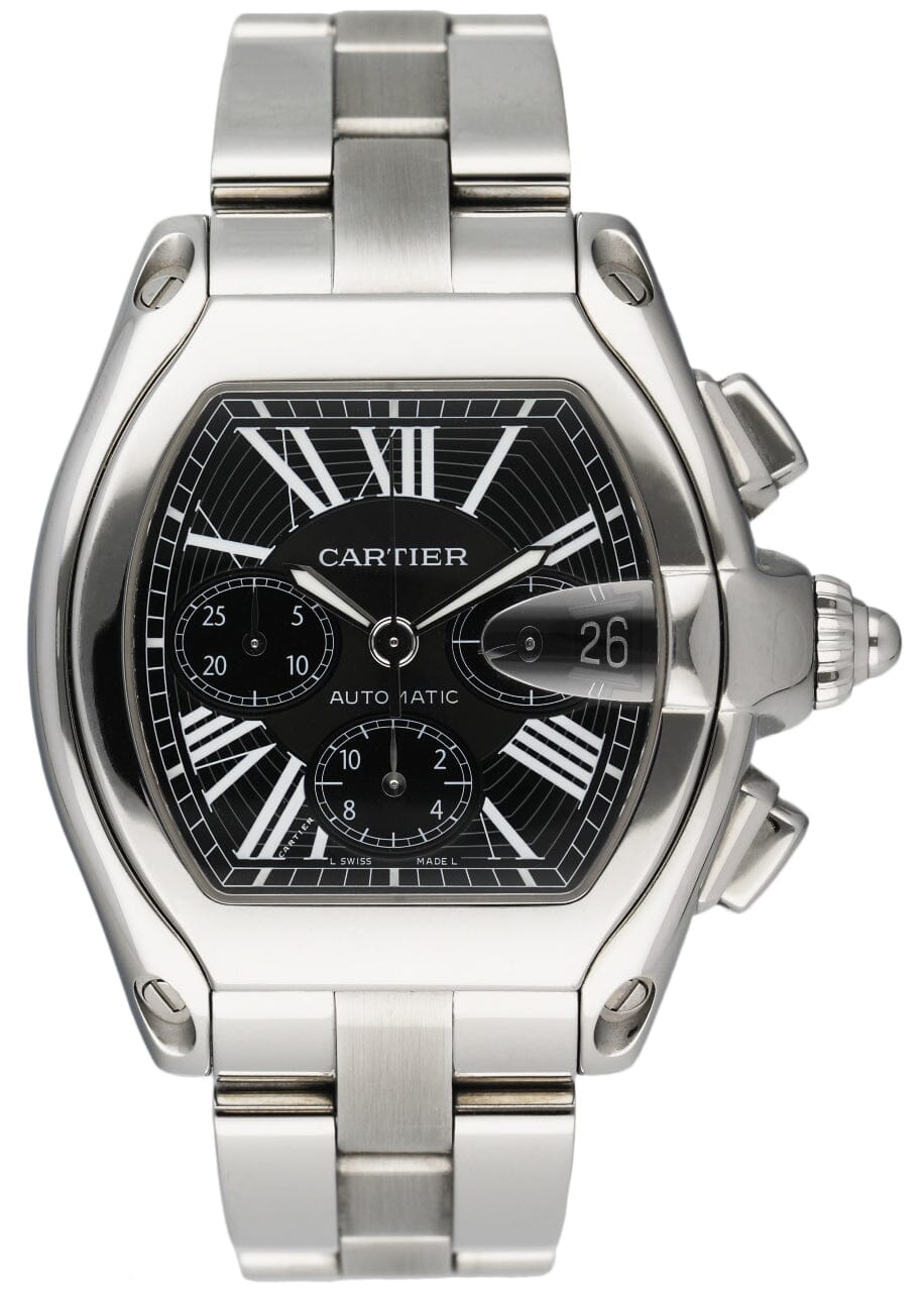 Cartier Roadster GGC98000 / 2618 Black Dial Mens Watch