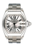 Cartier Roadster XL W62032X6 Stainless Steel Mens Watch