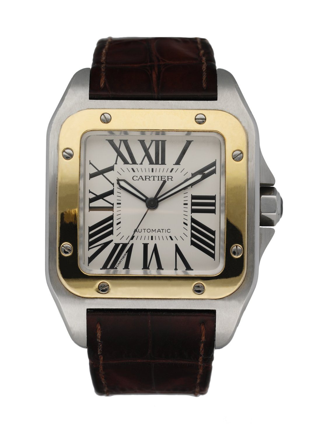 Cartier Santos 100 2656 Stainless Steel Automatic Men's – Phigora
