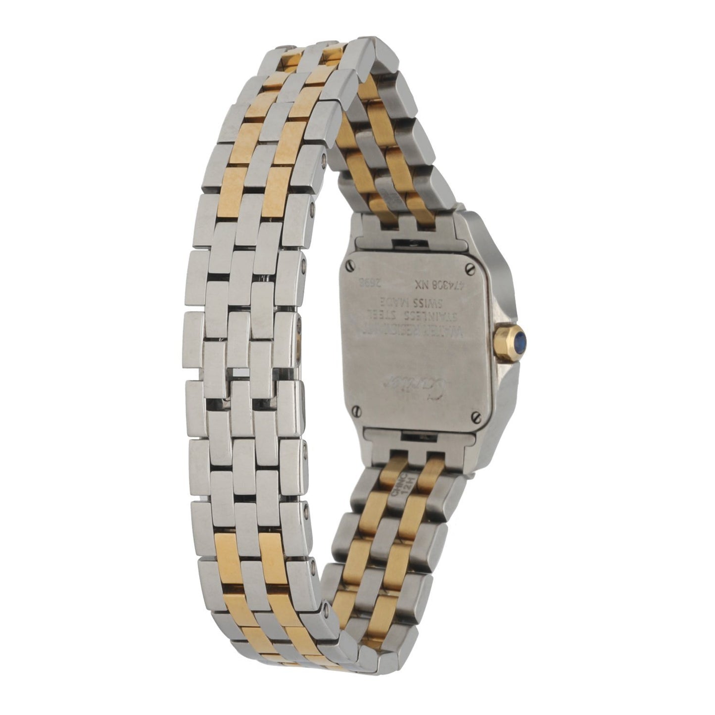 Cartier Santos Demoiselle 2698 Two-Row Ladies Watch - Wristwatch