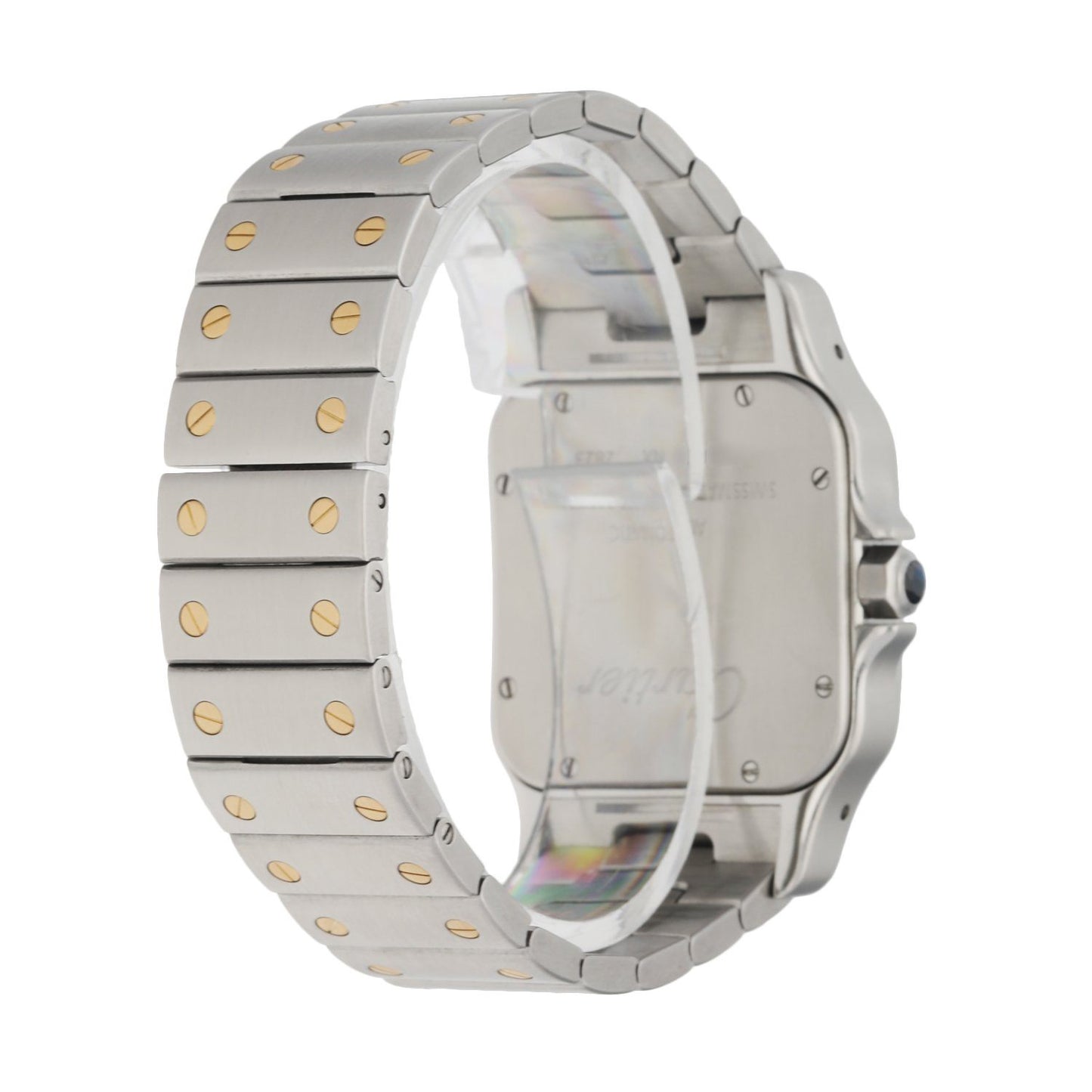 Cartier Santos Galbee 2823 Automatic Men's Watch Box & Paper