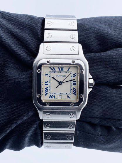 Cartier Santos Galbee 987901 Stainless Steel Mens Watch