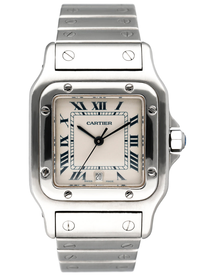 Cartier Santos Galbee 987901 Stainless Steel Mens Watch