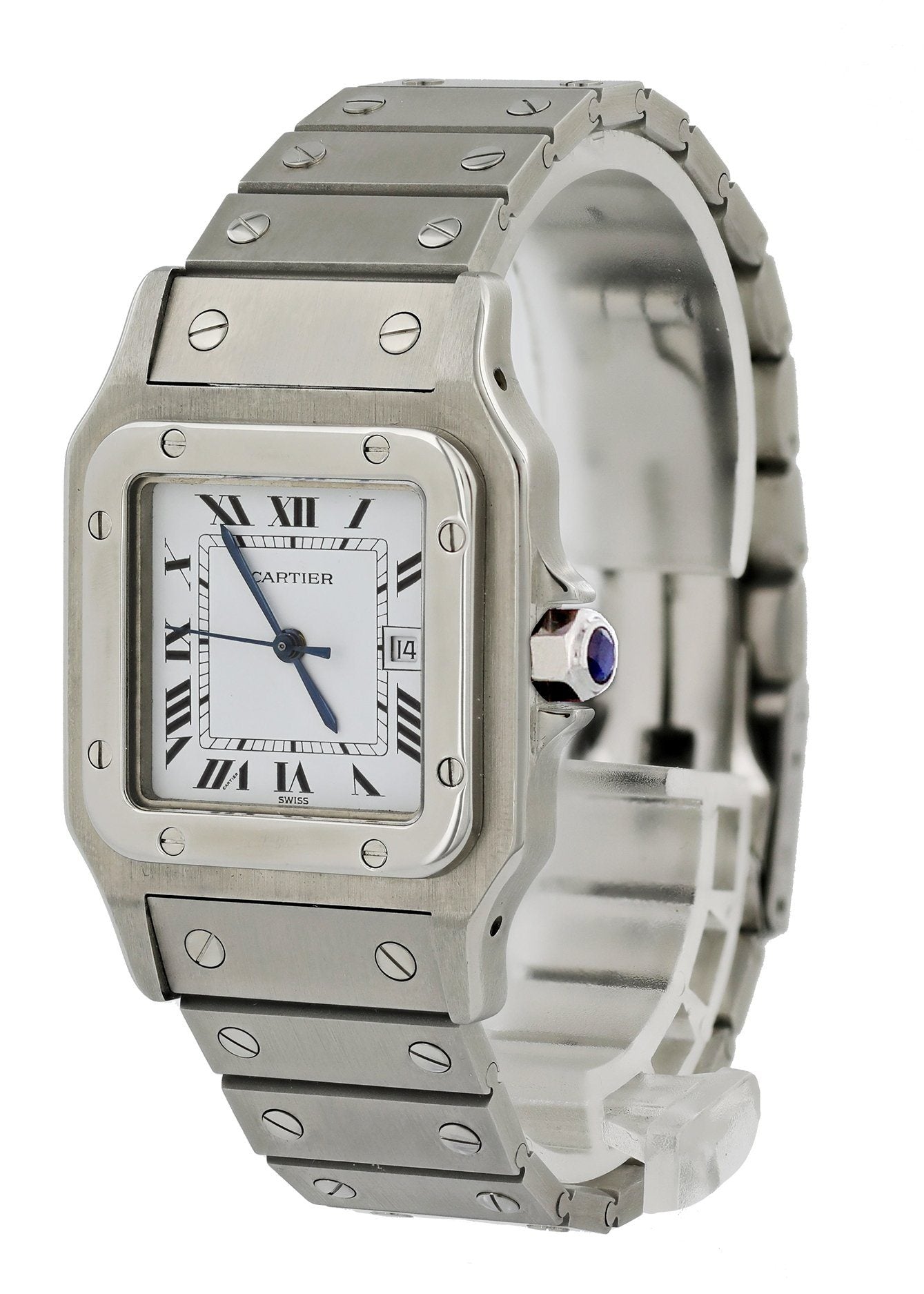 Cartier Santos Galbee Automatic Mens Watch - Wristwatch