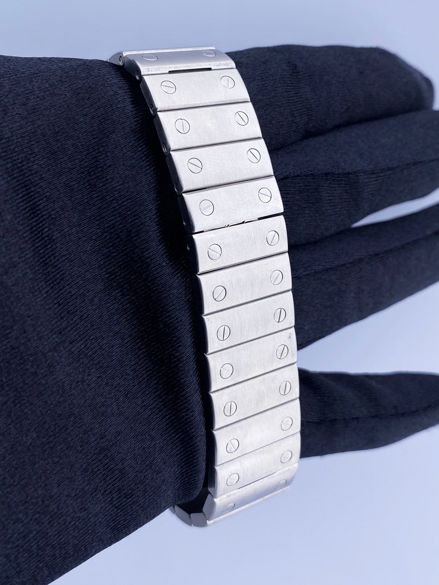 Cartier Santos Galbee W20098D6 Stainless Steel Mens Watch