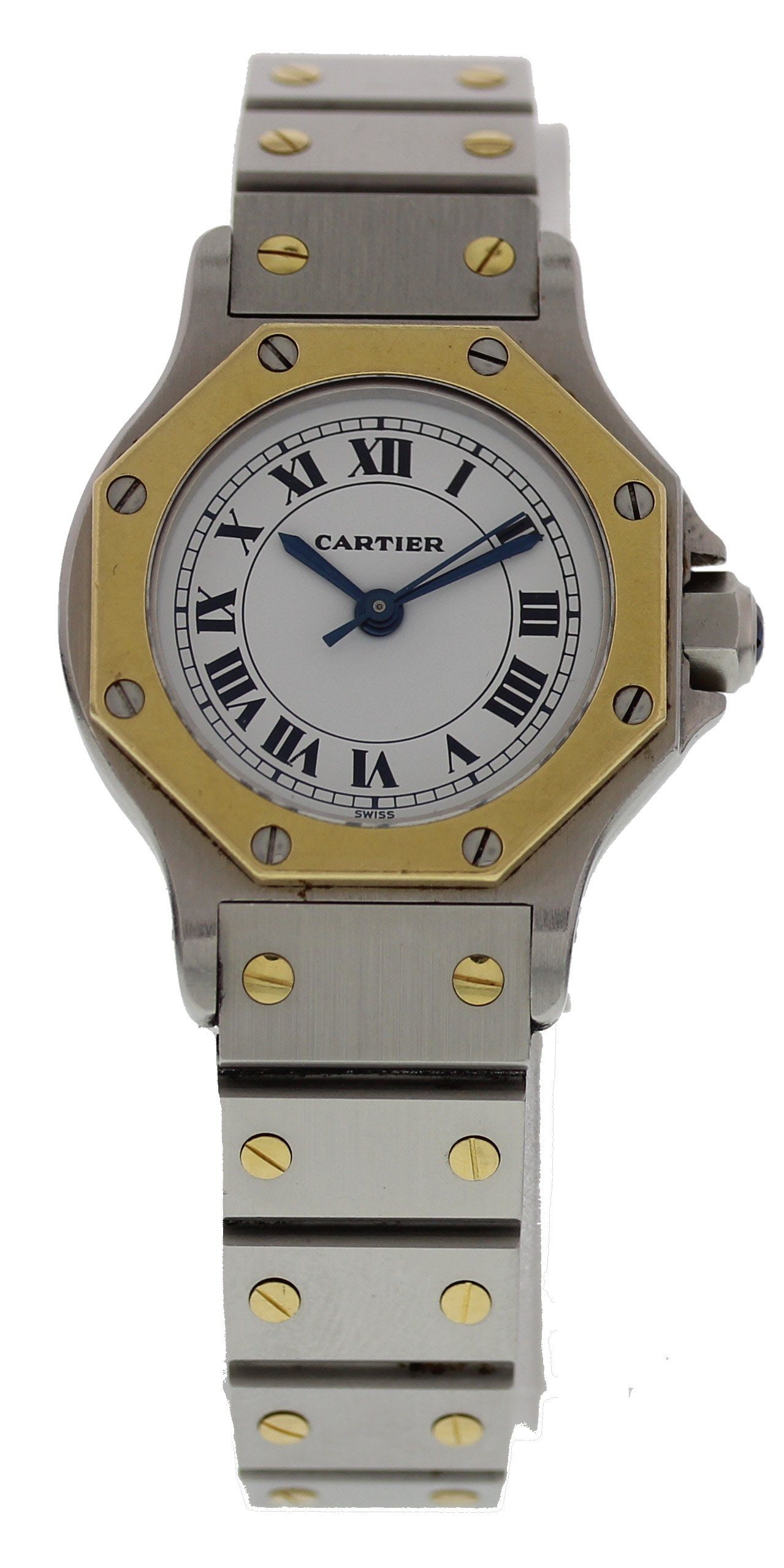 Cartier Santos Octagon SS & 18K YG | Phigora